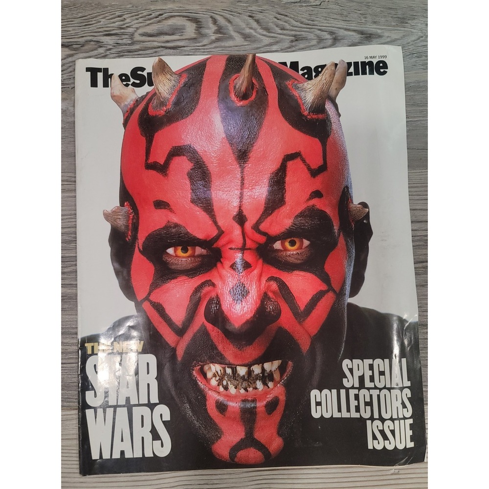 The Sunday times Collectors issue may 16 1999 the new star wars good shape